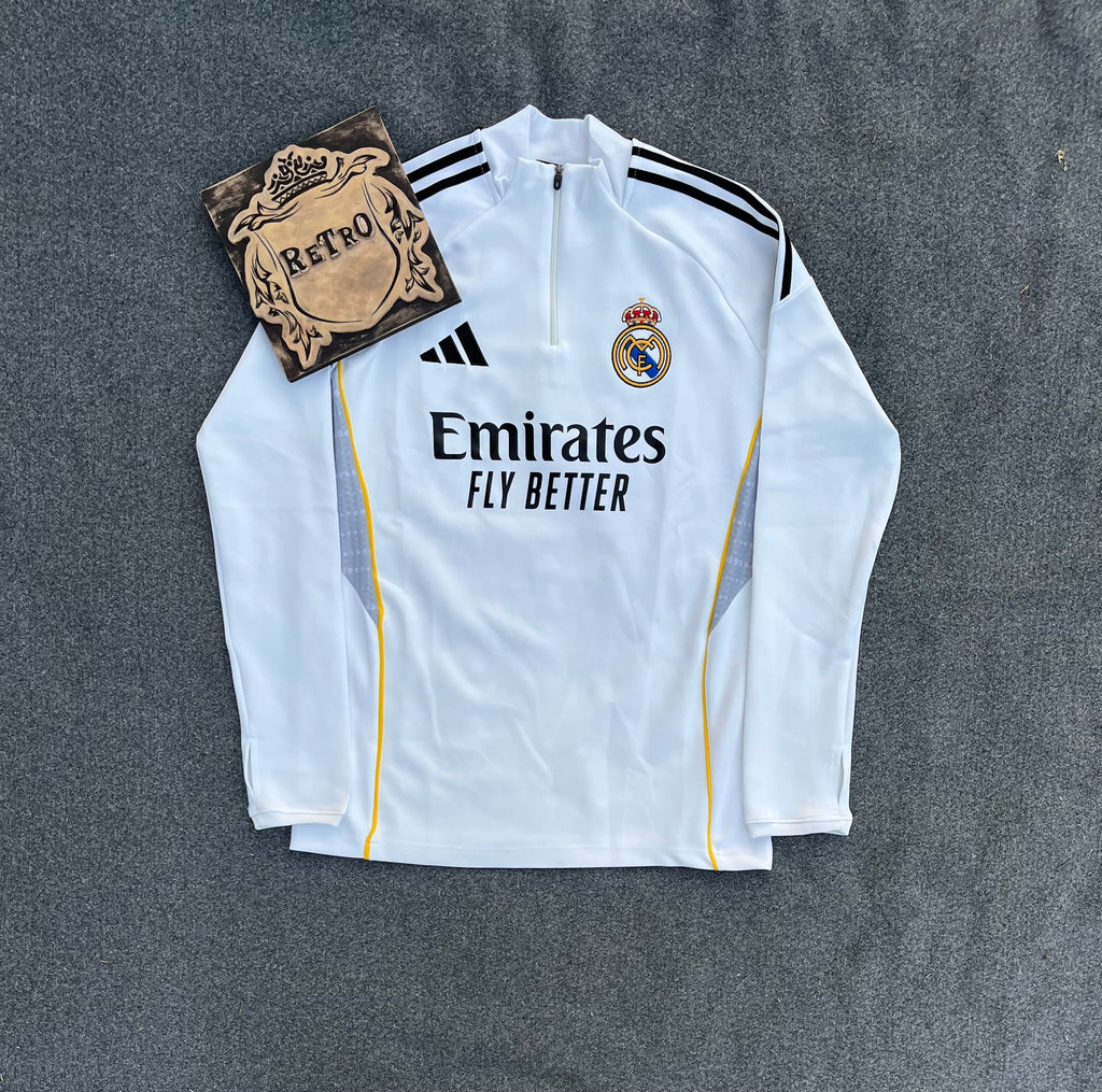 Real Madrid 25/26 – White Tracksuit