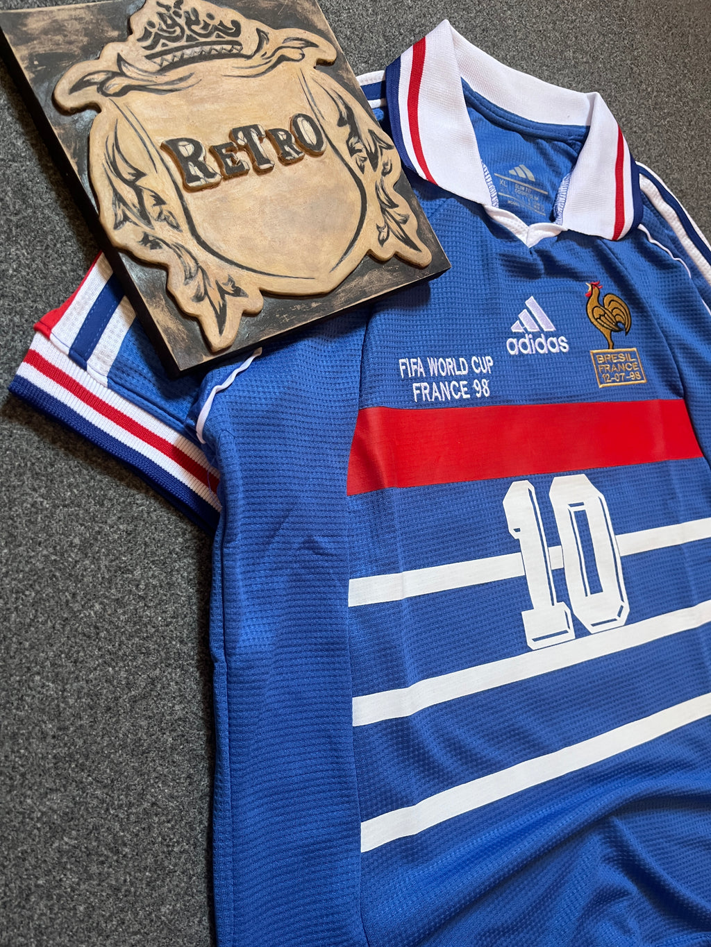 France Home 1998 – Zidane #10