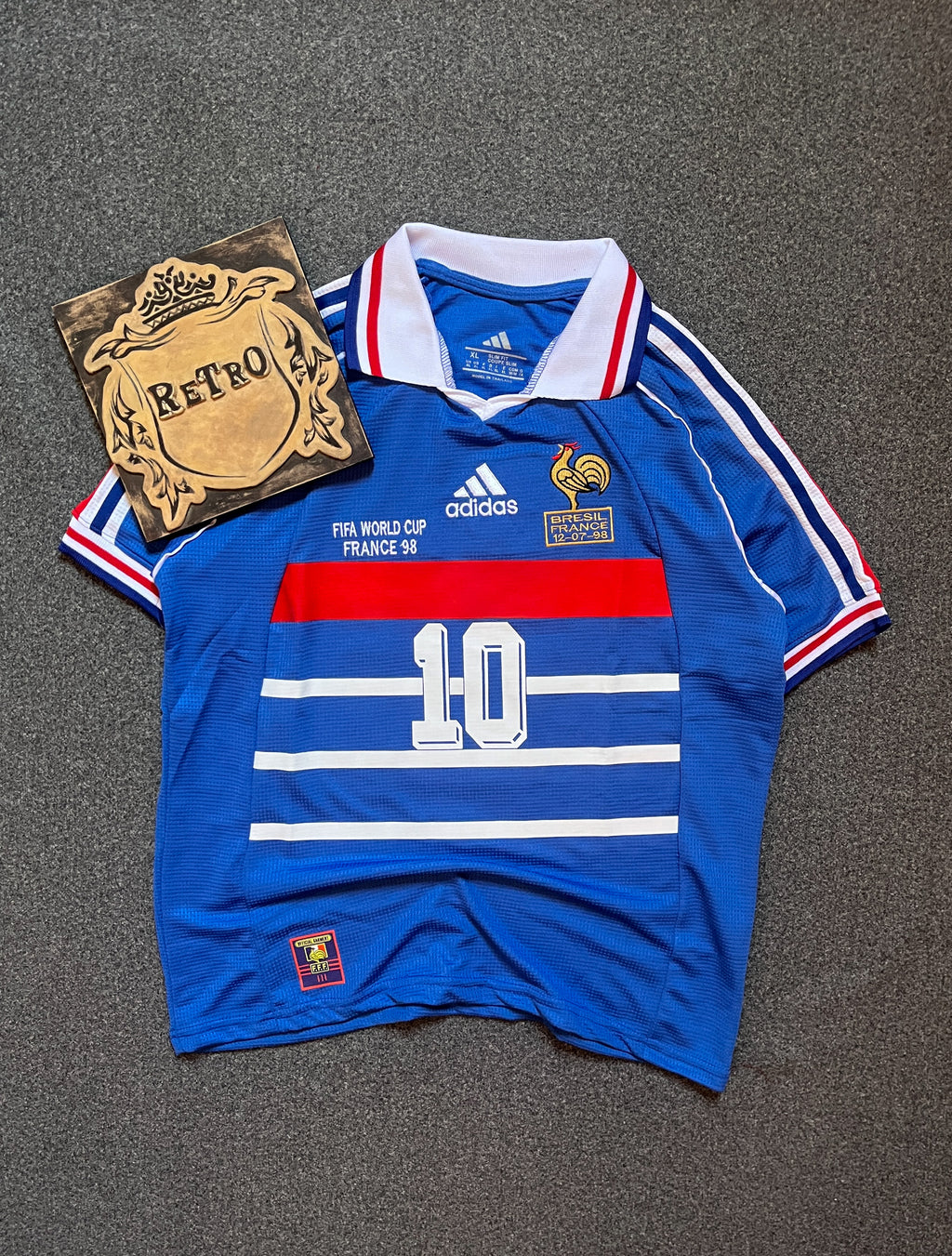 France Home 1998 – Zidane #10